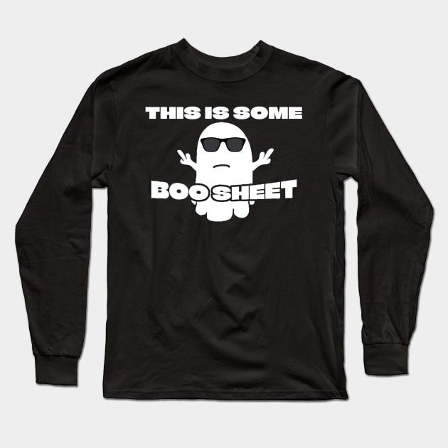 This is Some Boo Sheet Long Sleeve T-Shirt by tiden.nyska